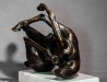 trifecta-2-bronze-and-marble-20cm-x-13cm-x-20cm